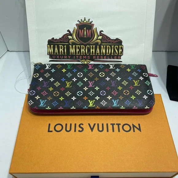 Louis Vuitton Insolite in Murakami( black Multicolor) with initial,box,dust bag - Picture 1 of 13